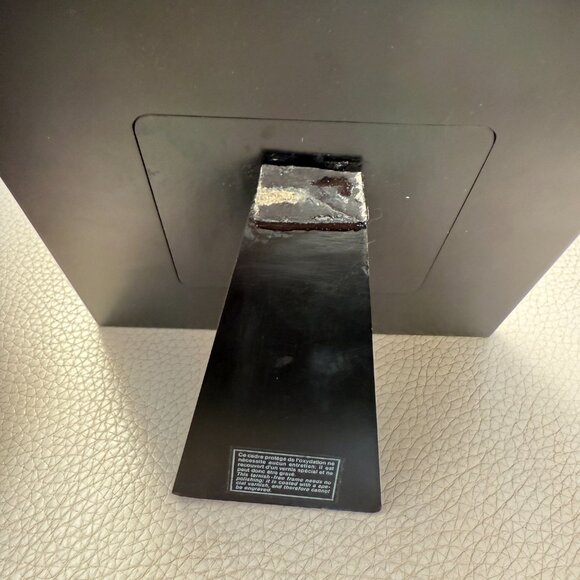 CHRISTOFLE 7.25” SQUARE Silver PHOTO FRAME WITH STARS - Picture 9 of 9